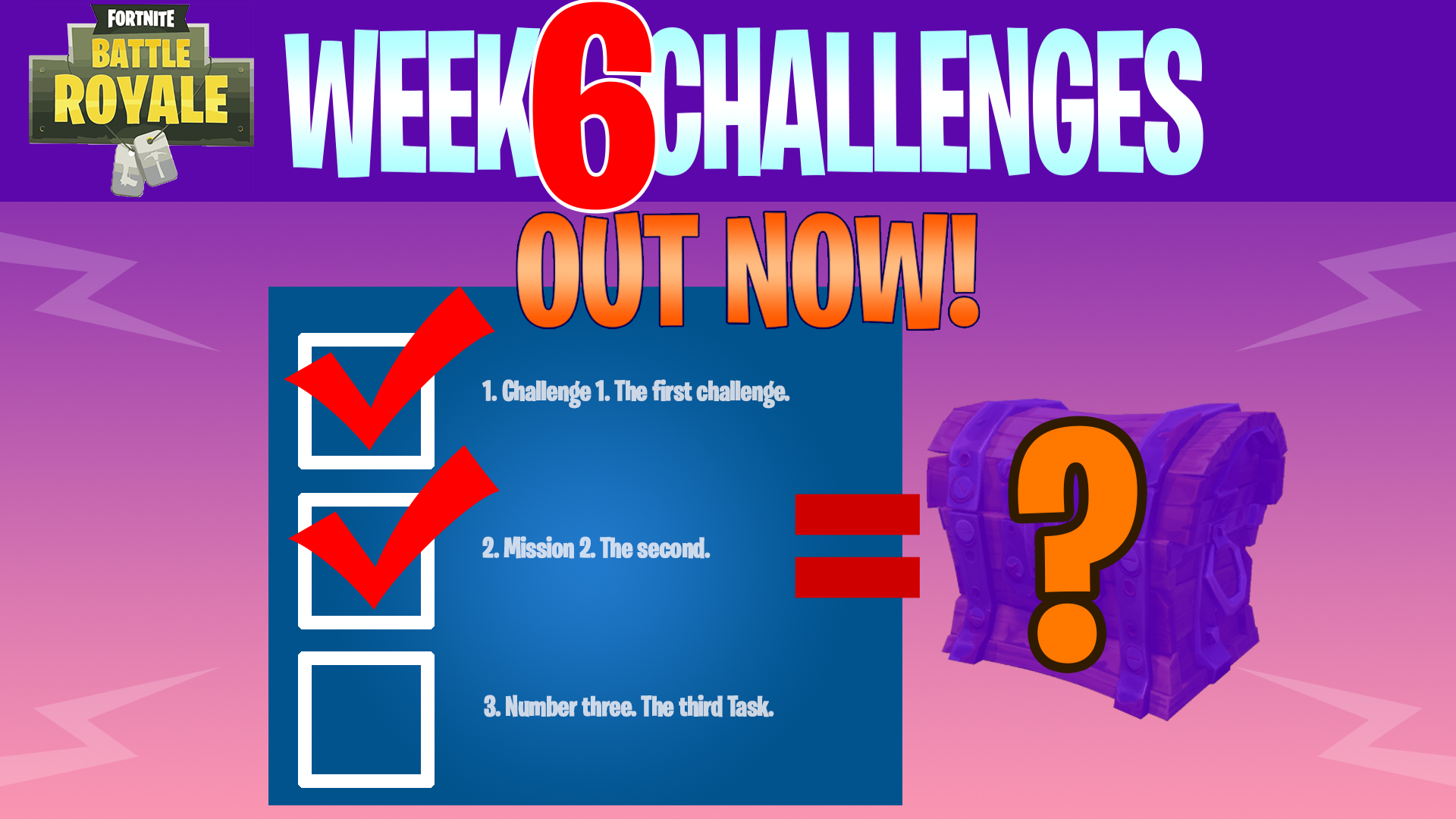 week 6 fortnite challenges