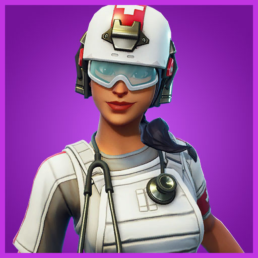 Fortnite Outfit Field Surgeon Support Squadron Set