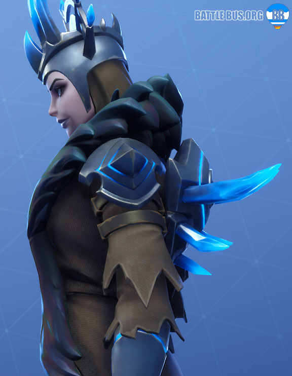 Ice Spikes Back Bling Fortnite Ice Queen