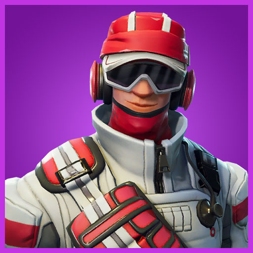 Fortnite Outfit Triage Trooper Support Squadron Set