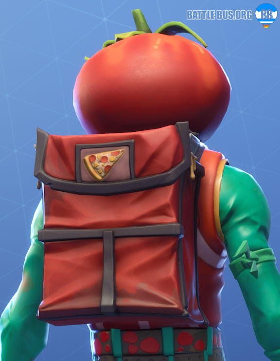 Special Delivery Tomatohead Back Bling Fortnite Pizza Pit Set