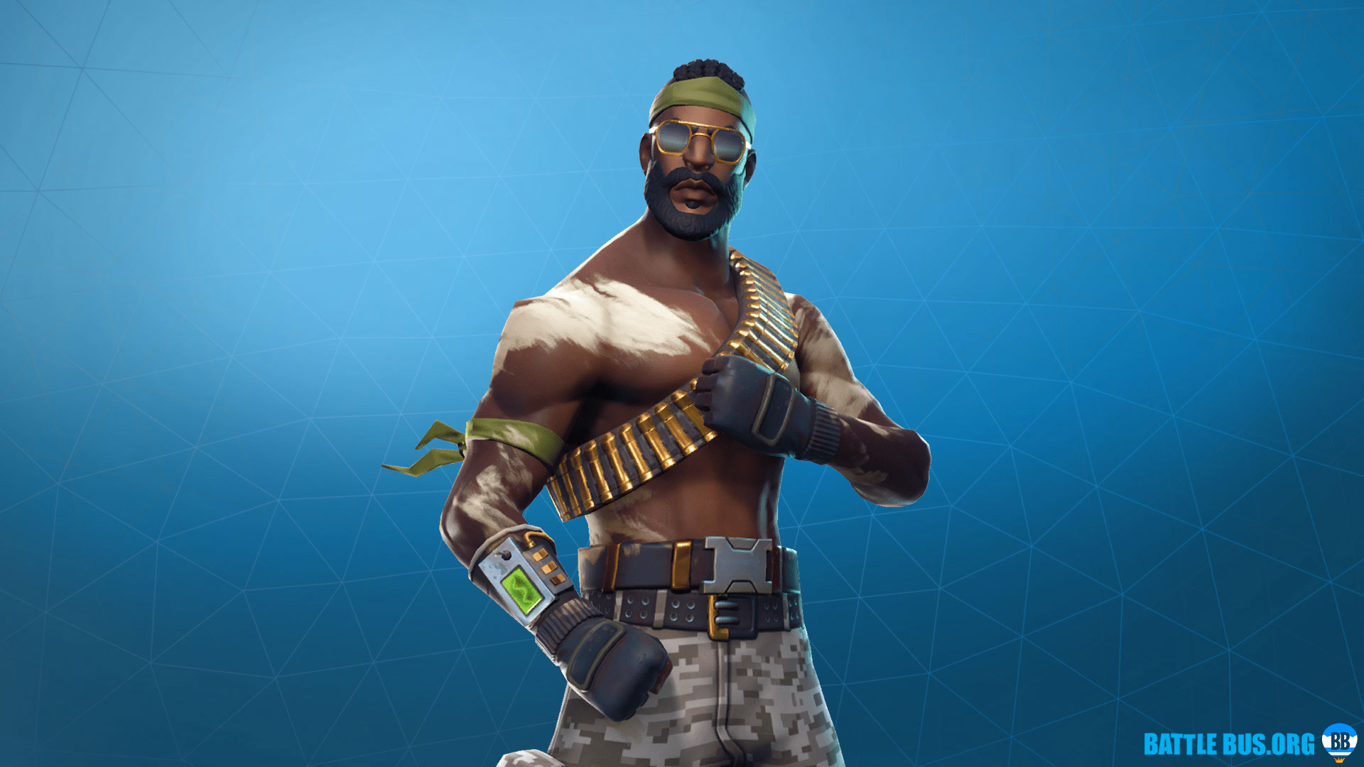 Bandolier Outfit Fortnite Tropic Troopers Set