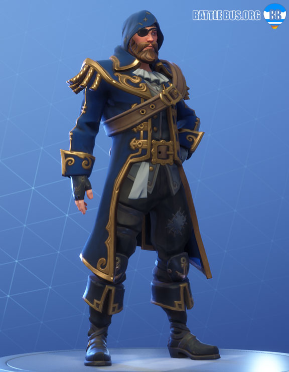 Blackheart Outfit Blue Fortnite Scallywags Set Stage 2
