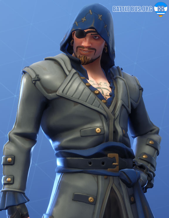 Blackheart Fortnite Blue Outfit Scallywags Set