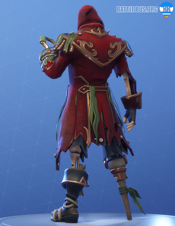 Blackheart Fortnite outfit Red Stage 4 Scallywags set