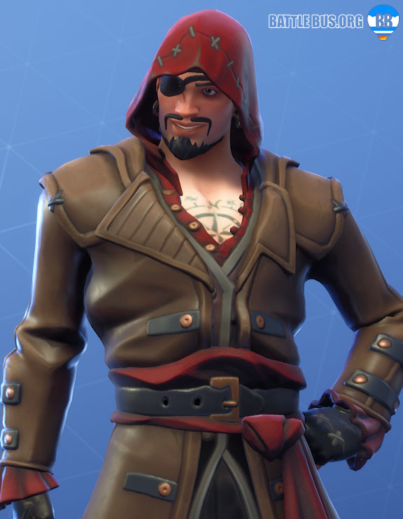 Blackheart Fortnite Red Outfit Scallywags Set