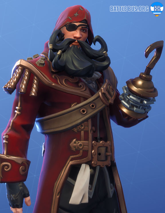Blackheart Fortnite Red Outfit Scallywags Set Stage 3